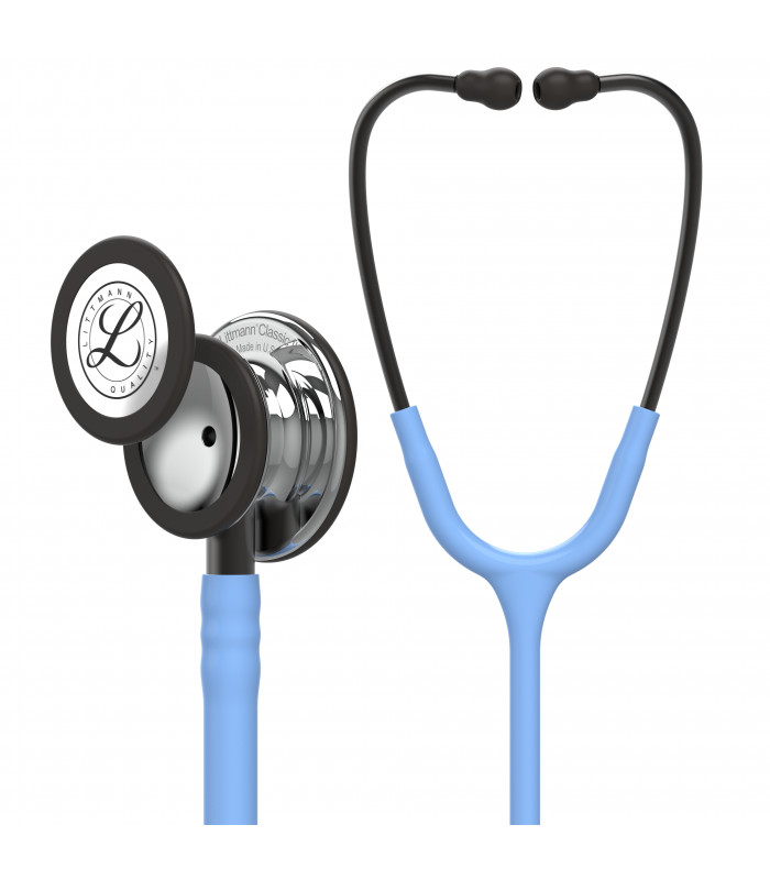 light blue littmann stethoscope