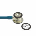 Littmann Stethoscope Cardiology IV 6190 Champagne-Finish Chestpiece Caribbean Blue Tube