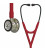 Littmann Cardiology IV Stethoscope 6176, Champagne-Finish Chestpiece, Burgundy Tube