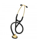 Littmann Master Cardiology Stethoscope Brass-Finish Chestpiece Black Tube 27 inch 2175